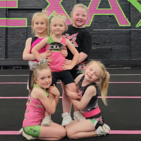EXA Sports Cheer Classes EXA Sports cheerleading programs in Eau Claire WI